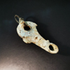 roman bronze oil lamp